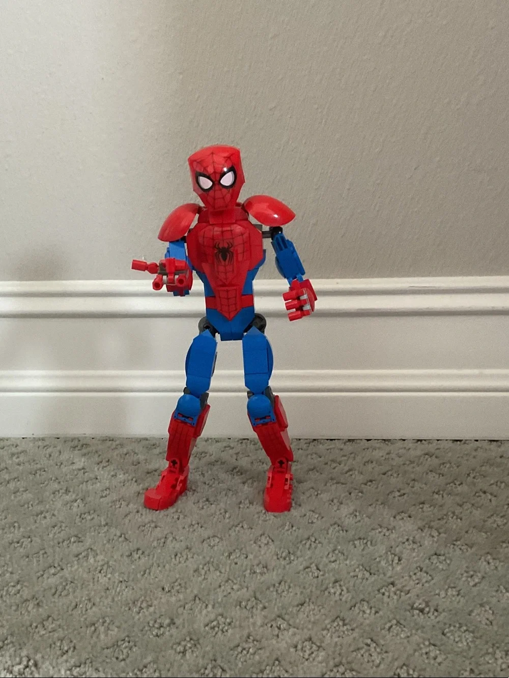 Lego Spider-Man Poseable Figure in Red and Blue